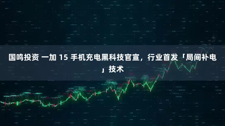 国鸣投资 一加 15 手机充电黑科技官宣，行业首发「局间补电」技术